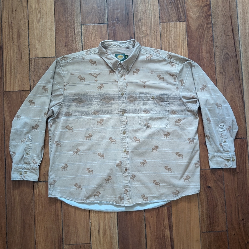 Cabela's Vintage Moose Button Down (2X)